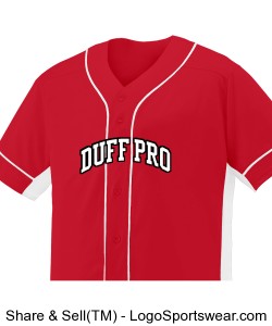 Duff baseball shirt Design Zoom